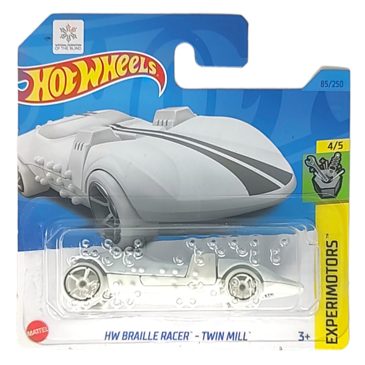 Hot Wheels - HW Braille Racer - Twin Mill - HKG33 Escala Miniaturas by Mão  na Roda 4x4