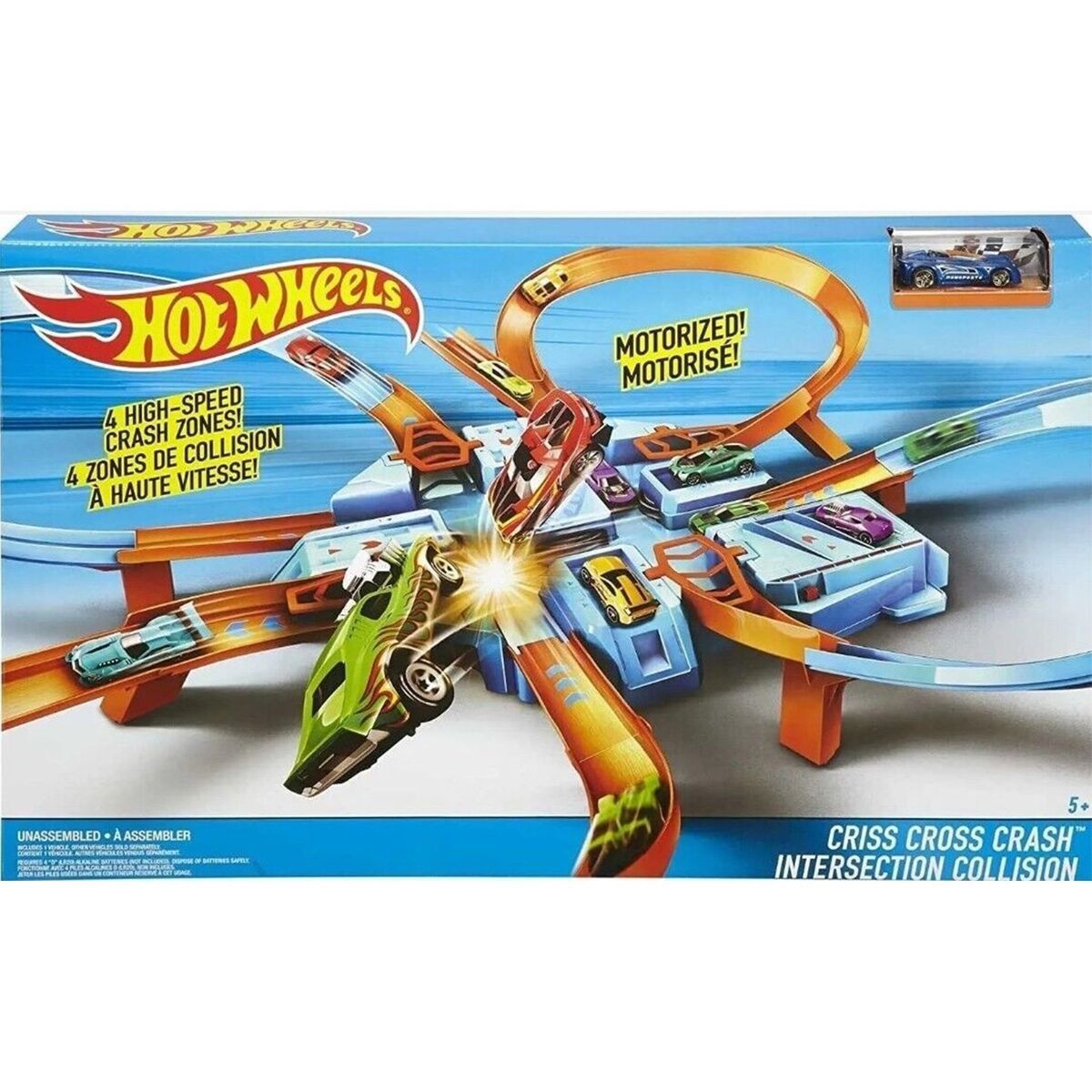 HOT WHEELS CRASHERS Crash Test TRACK Exclusive $17.50 - PicClick