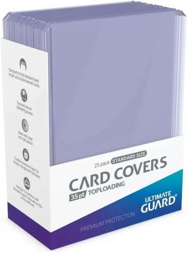 Ultimate Guard Card Covers Toploading 35pt Transparent (25er-Pack)