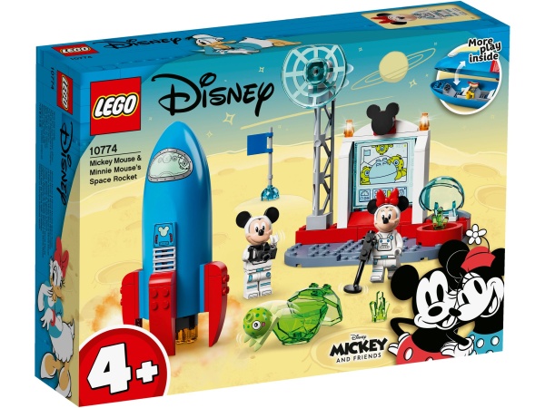 B-WARE LEGO® 10774 Disney Mickys und Minnies Weltraumrakete