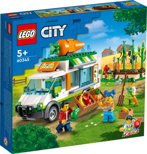 B-WARE LEGO® 60345 City Gemüse-Lieferwagen