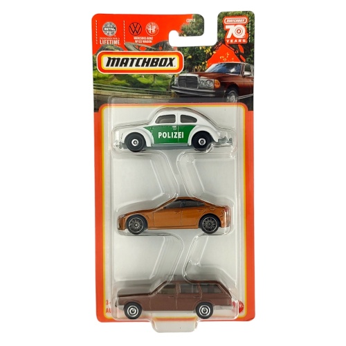 Matchbox HLC10 Autobahn Express 3er Pack