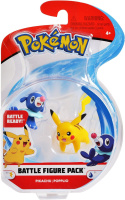 Pokemon Battle Figure Pikachu und Popplio