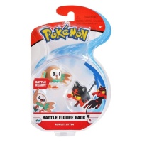 Pokemon Battle Figure Bauz und Flamiau