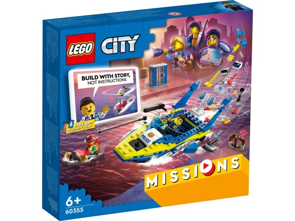 B-WARE LEGO® 60355 City Detektivmissionen der Wasserpolizei