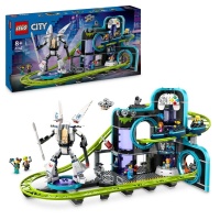 LEGO&reg; 60421 City Achterbahn mit Roboter-Mech