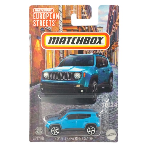 Matchbox HVV30 European Streets 2019 Jeep Renegade