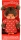 Monchhichi Plüschfigur Mädchen im Kleid rot/braun