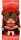 Monchhichi Plüschfigur Mädchen mit Fotoalbum rot/ braun