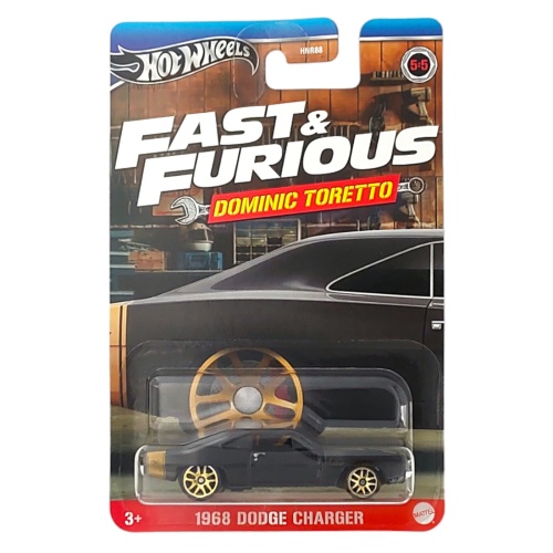 Hot Wheels HRW50 Fast & Furious Dominic Toretto 1968 Dodge Charger