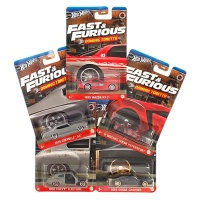 Hot Wheels HNR88 Fast & Furious Dominic Toretto 5er...