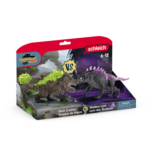 Schleich 70827 Schattenluchs vs. Felsbrecher