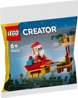 LEGO® 30670 Creator Weihnachtsmann auf Schlittenfahrt...