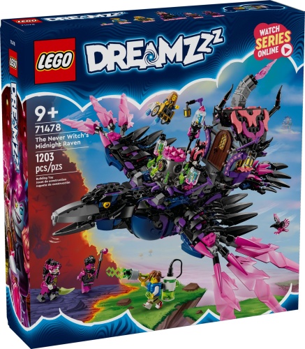 LEGO® 71478 Dreamzzz Der Mitternachtsrabe der Nimmerhexe