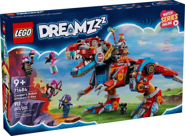 LEGO® 71484 Dreamzzz Coopers Dino-Mech C-Rex