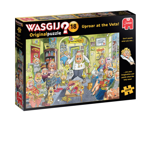 Wasgij Original 18 Uproar at the Vets! 1000 Teile Puzzle