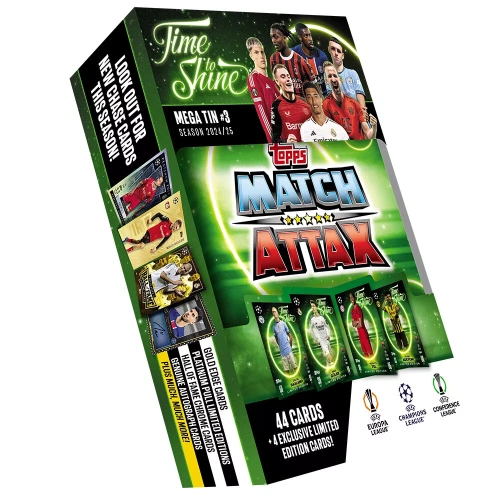 Match Attax UEFA Champions League 24/25 Time to Shine MEGA TIN NR3