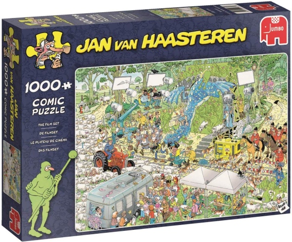 Jumbo 19074 Jan van Haasteren - Das Filmset 1000 Teile Puzzle