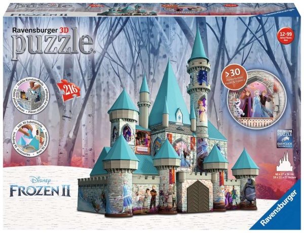 Ravensburger 11156  216 Teile 3D Puzzle Frozen Schloss