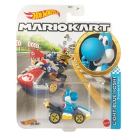 Hot Wheels GBG35 Mario Kart Light-Blue Yoshi