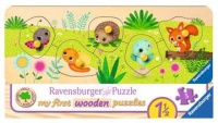 Ravensburger 03122 Tierkinder im Garten  03660 - 5 Teile...